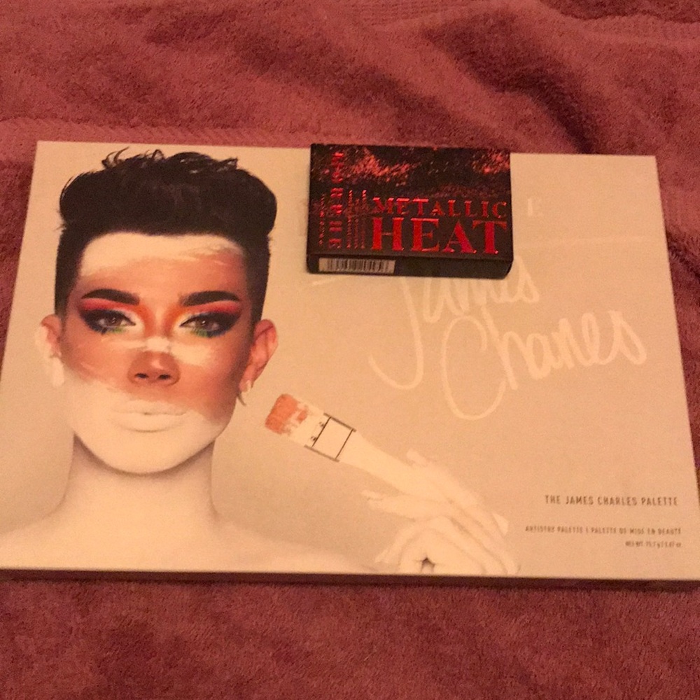 James Charles Palette & Morphe liquid eyeshadows!